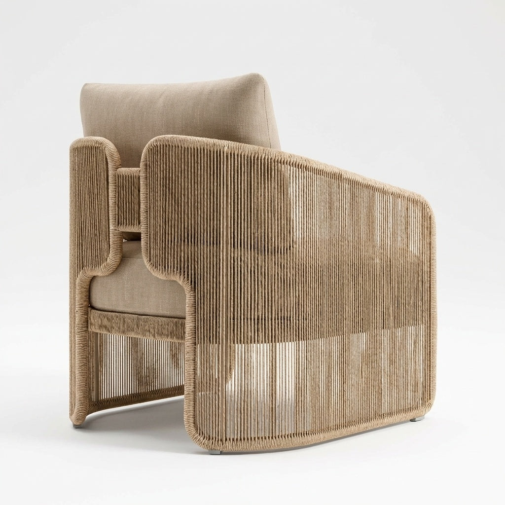 Drift Lounge Chair - Back View