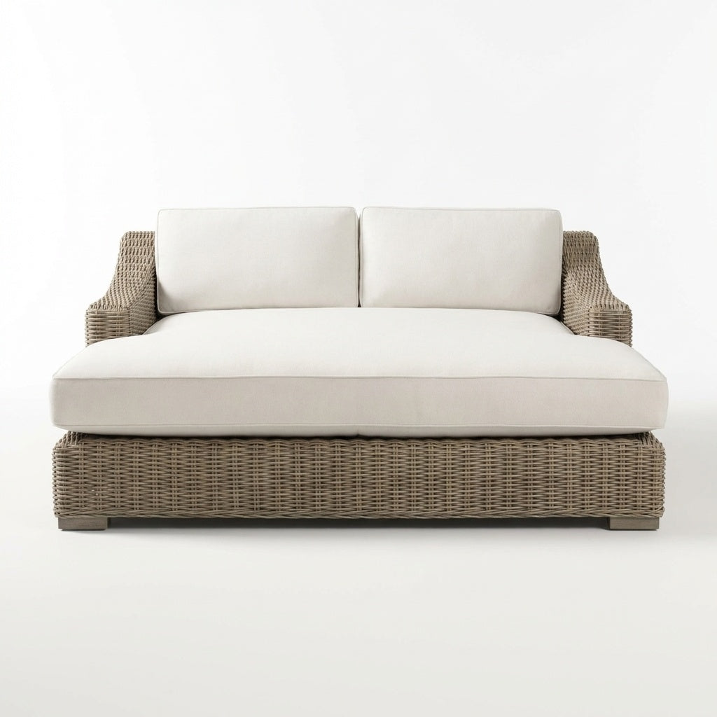 Cove Double Chaise - Front View
